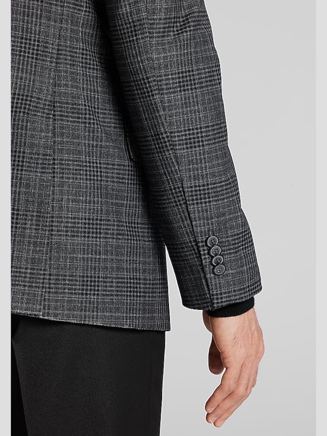 Joseph Abboud Modern Fit Plaid Sport Coat