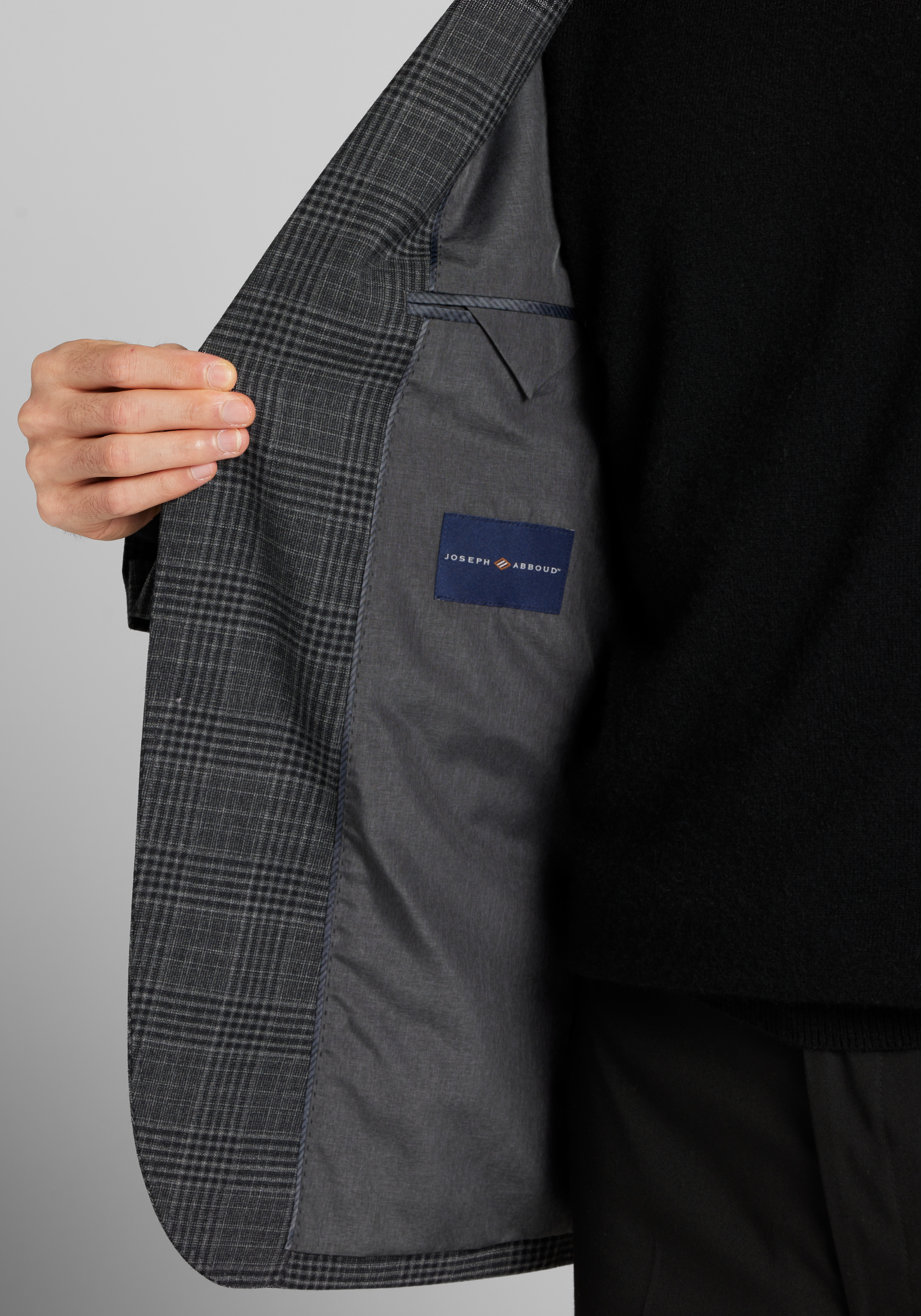 Modern Fit Plaid Sport Coat