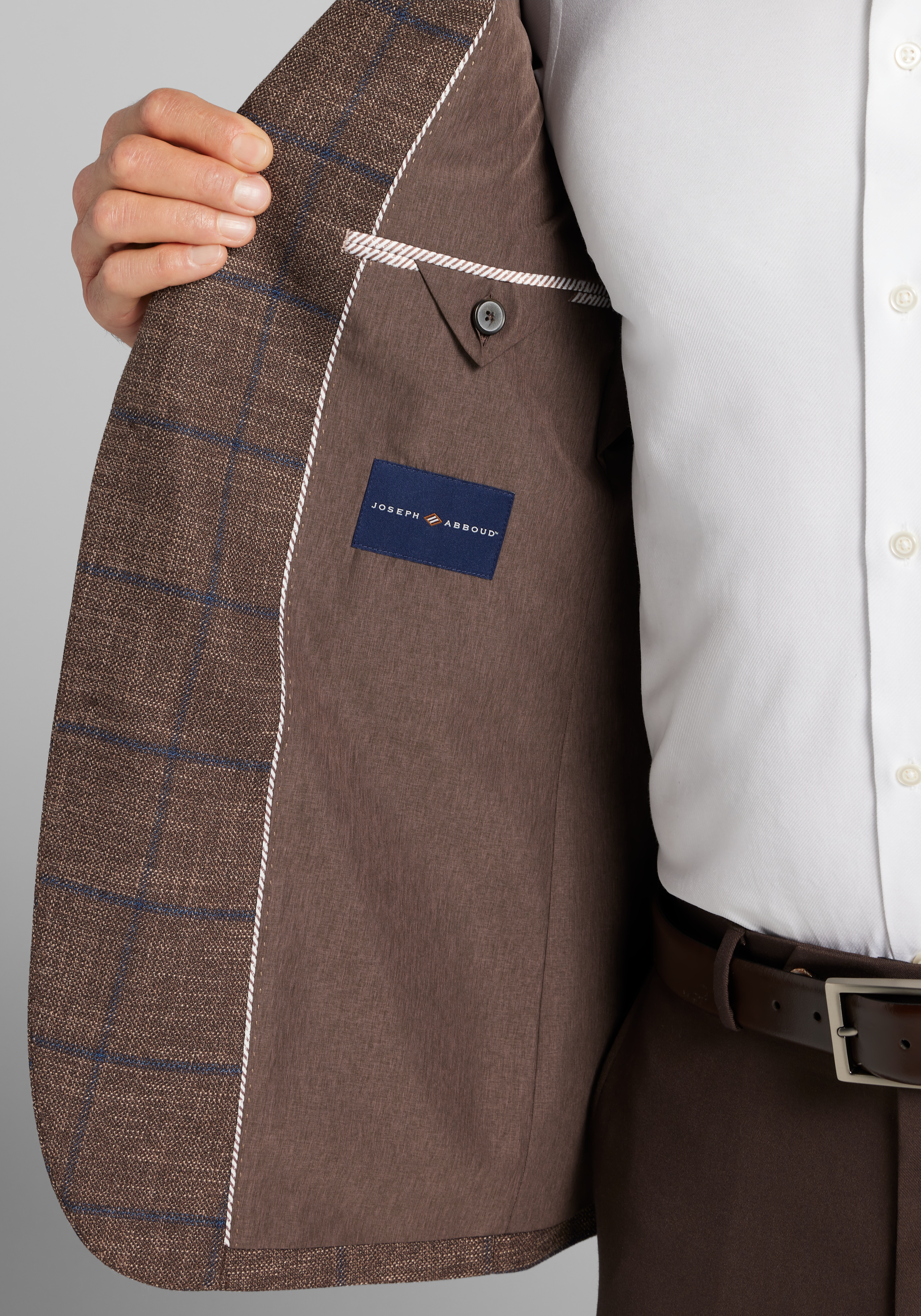 Classic Fit Windowpane Plaid Sport Coat