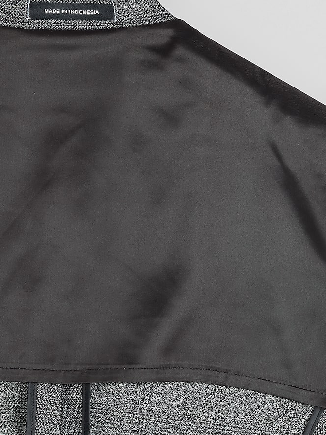 Awearness Kenneth Cole Modern Fit Plaid Suit Jacket