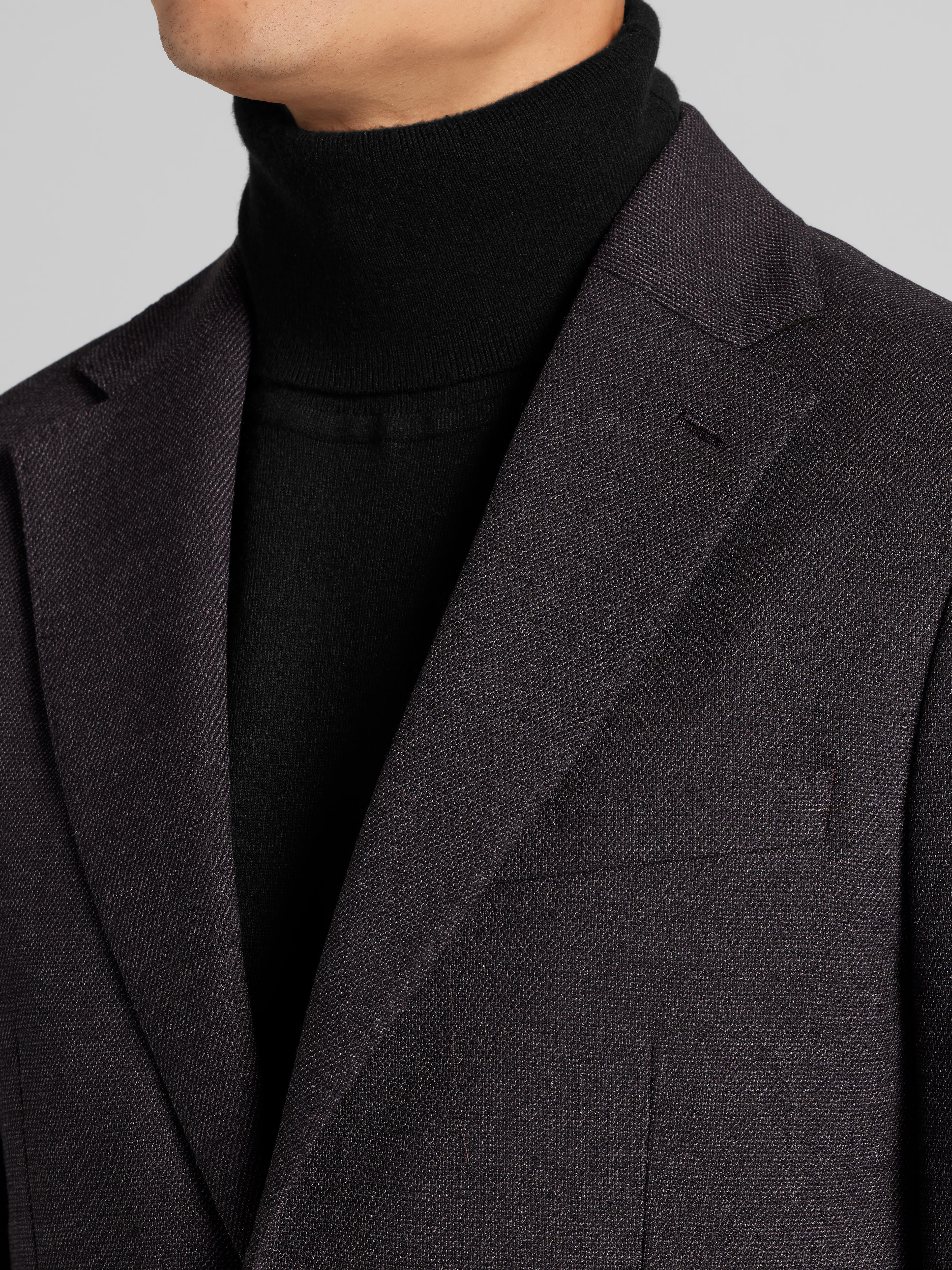 Slim Fit Textured Sport Coat