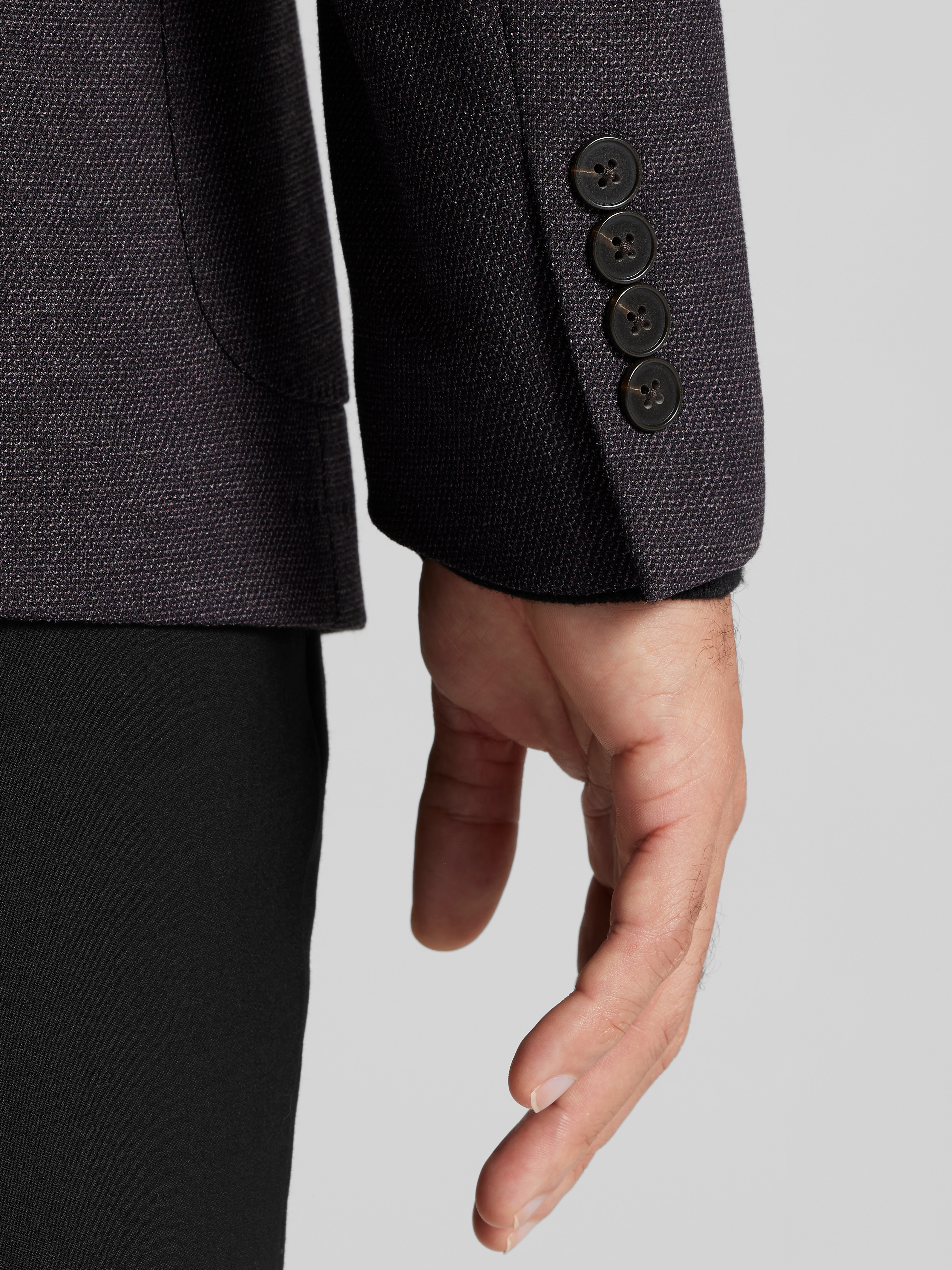 Slim Fit Textured Sport Coat