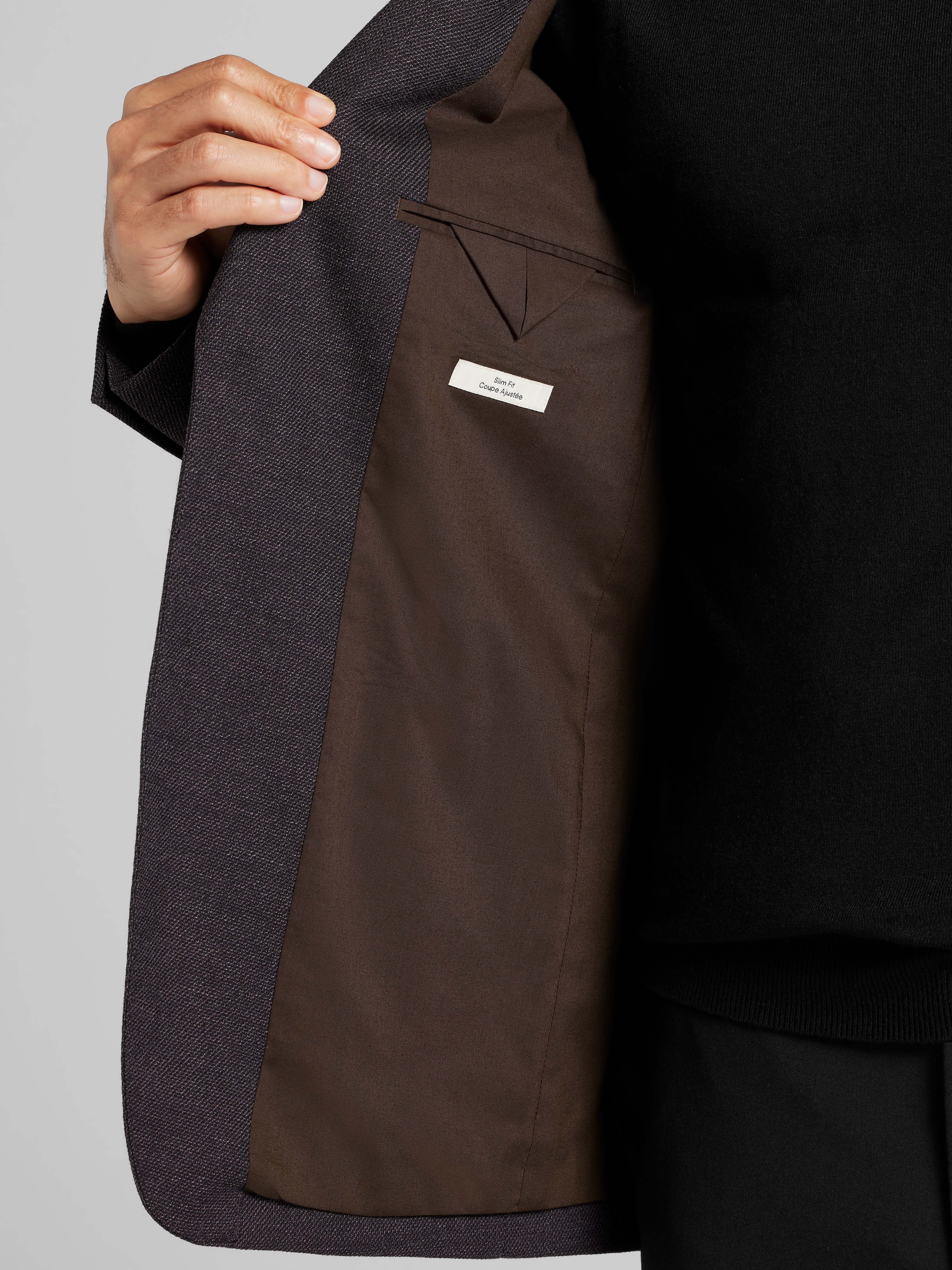 Slim Fit Textured Sport Coat