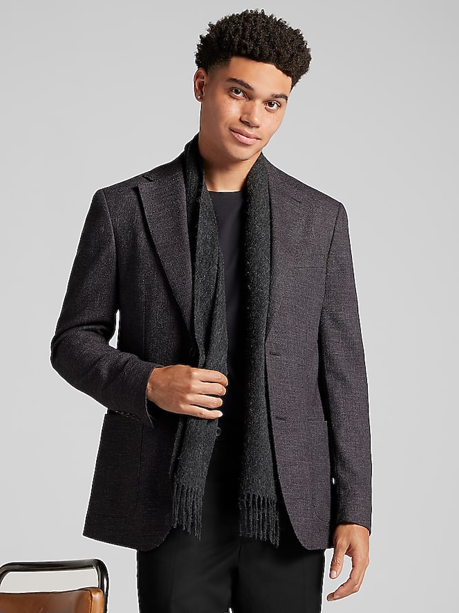 Calvin Klein Slim Fit Textured Sport Coat