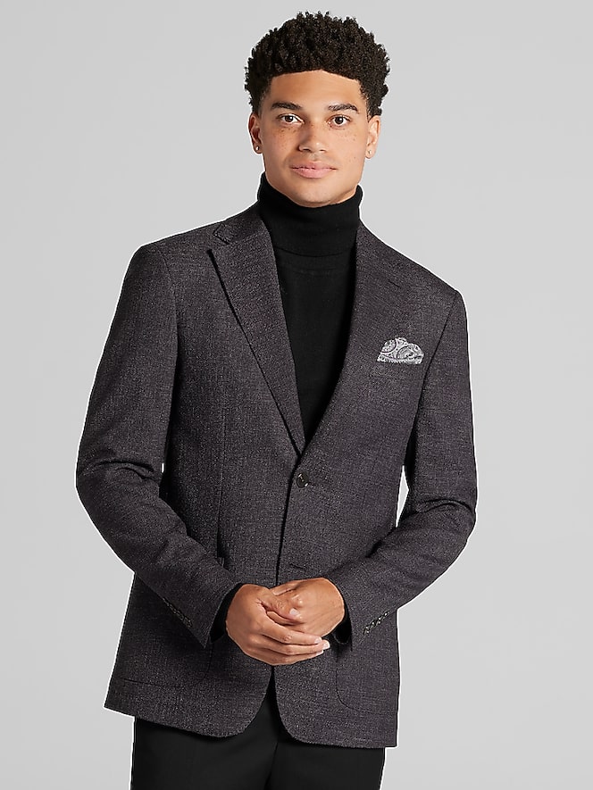 Calvin Klein Slim Fit Textured Sport Coat