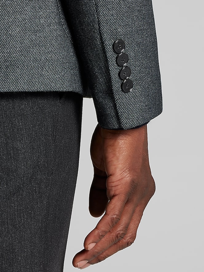 Calvin Klein Slim Fit Textured Sport Coat