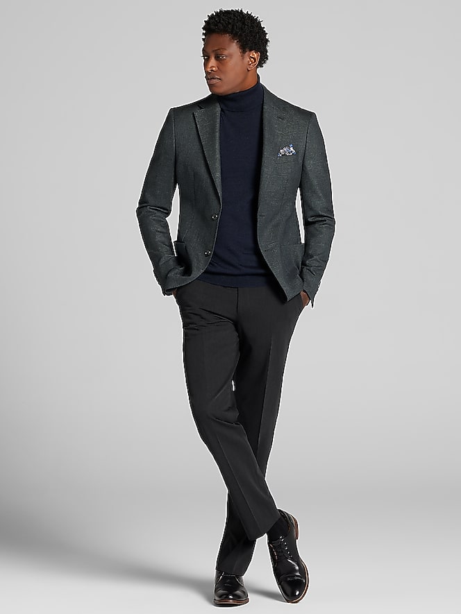 Calvin Klein Slim Fit Textured Sport Coat