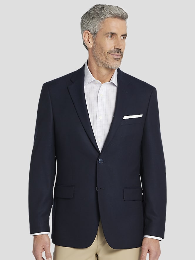 Joseph Abboud Classic Fit Wool Blend Blazer