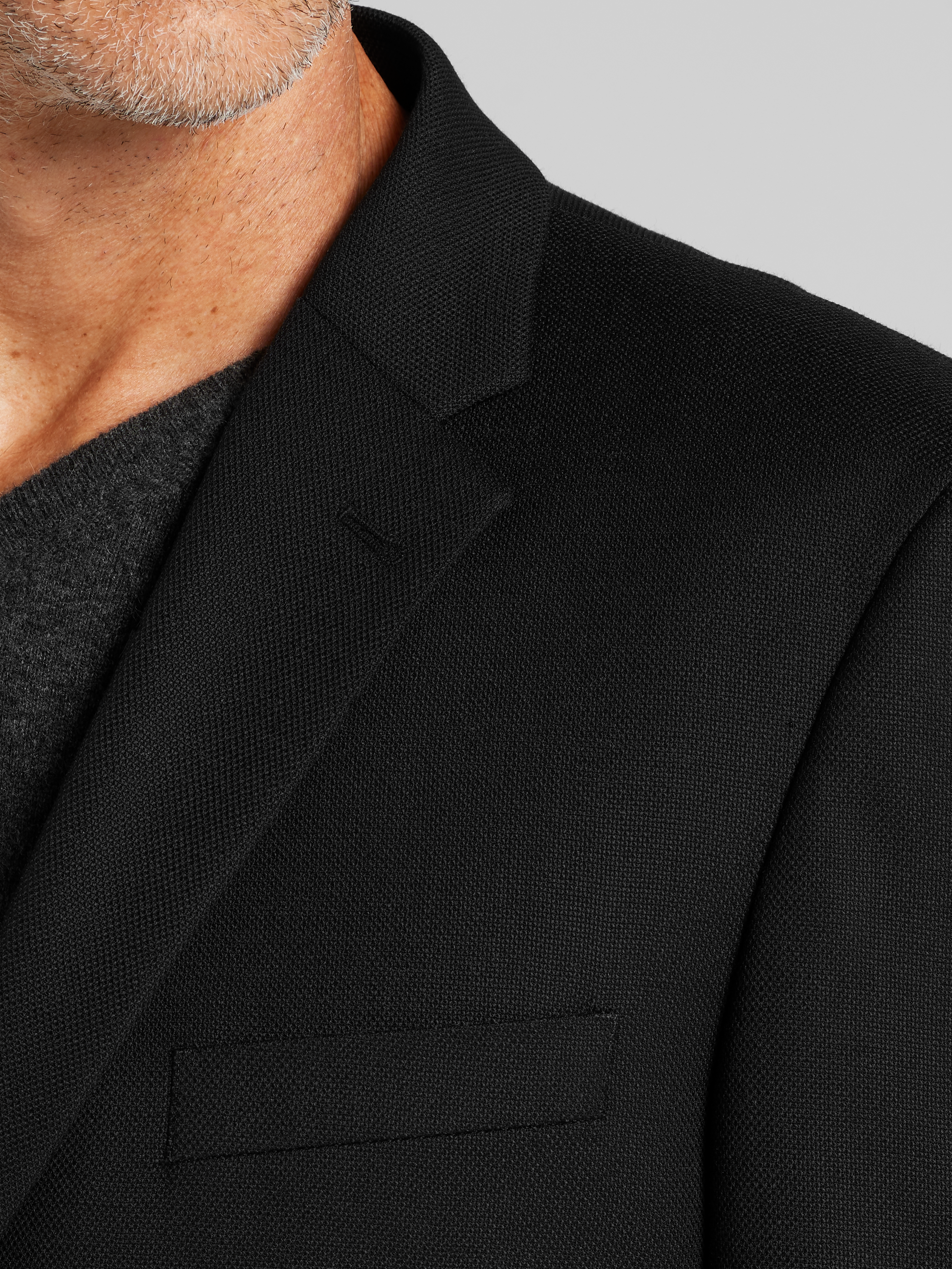 Classic Fit Wool Blend Blazer
