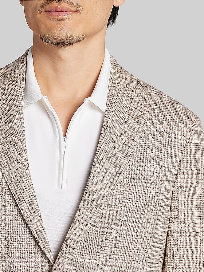 Joseph Abboud Classic Fit Plaid Sport Coat