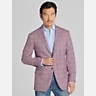 Wilke-Rodriguez Modern Fit Windowpane Plaid Sport Coat