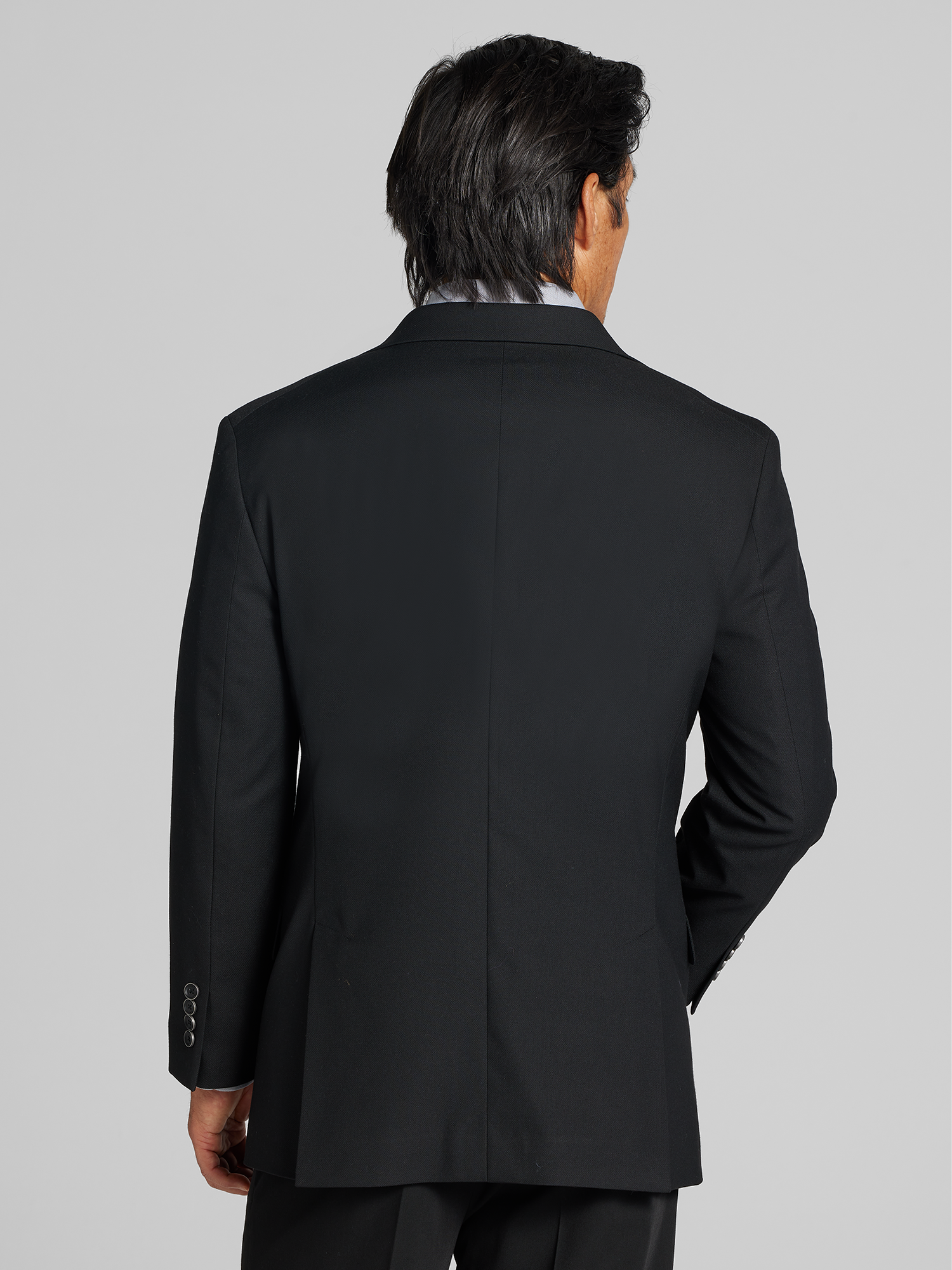 Modern Fit Solid Blazer