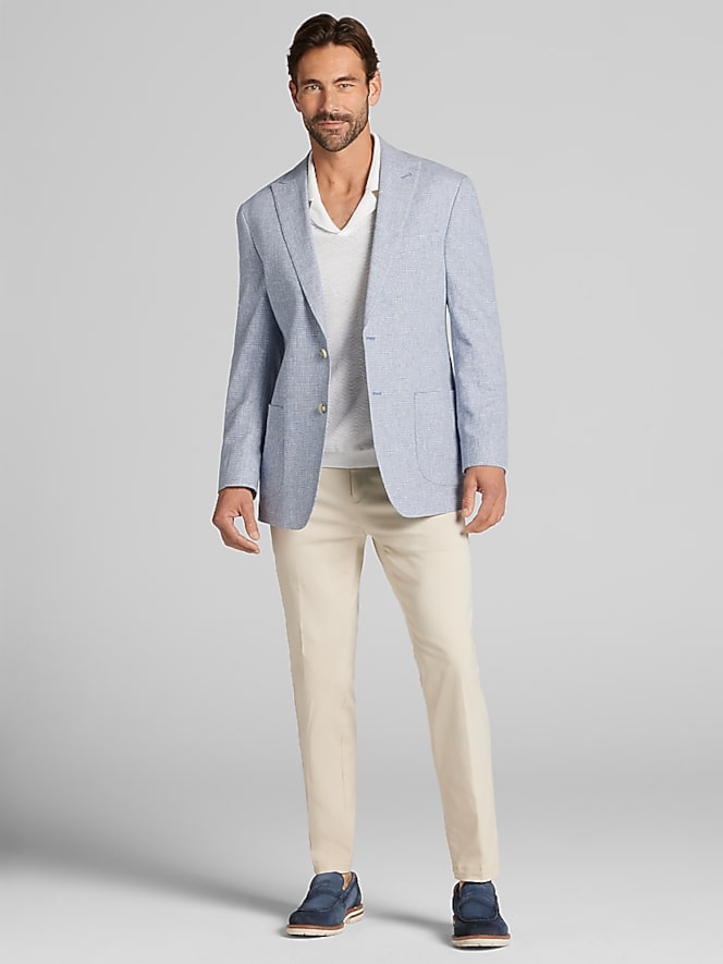 Joseph Abboud Modern Fit Check Sport Coat