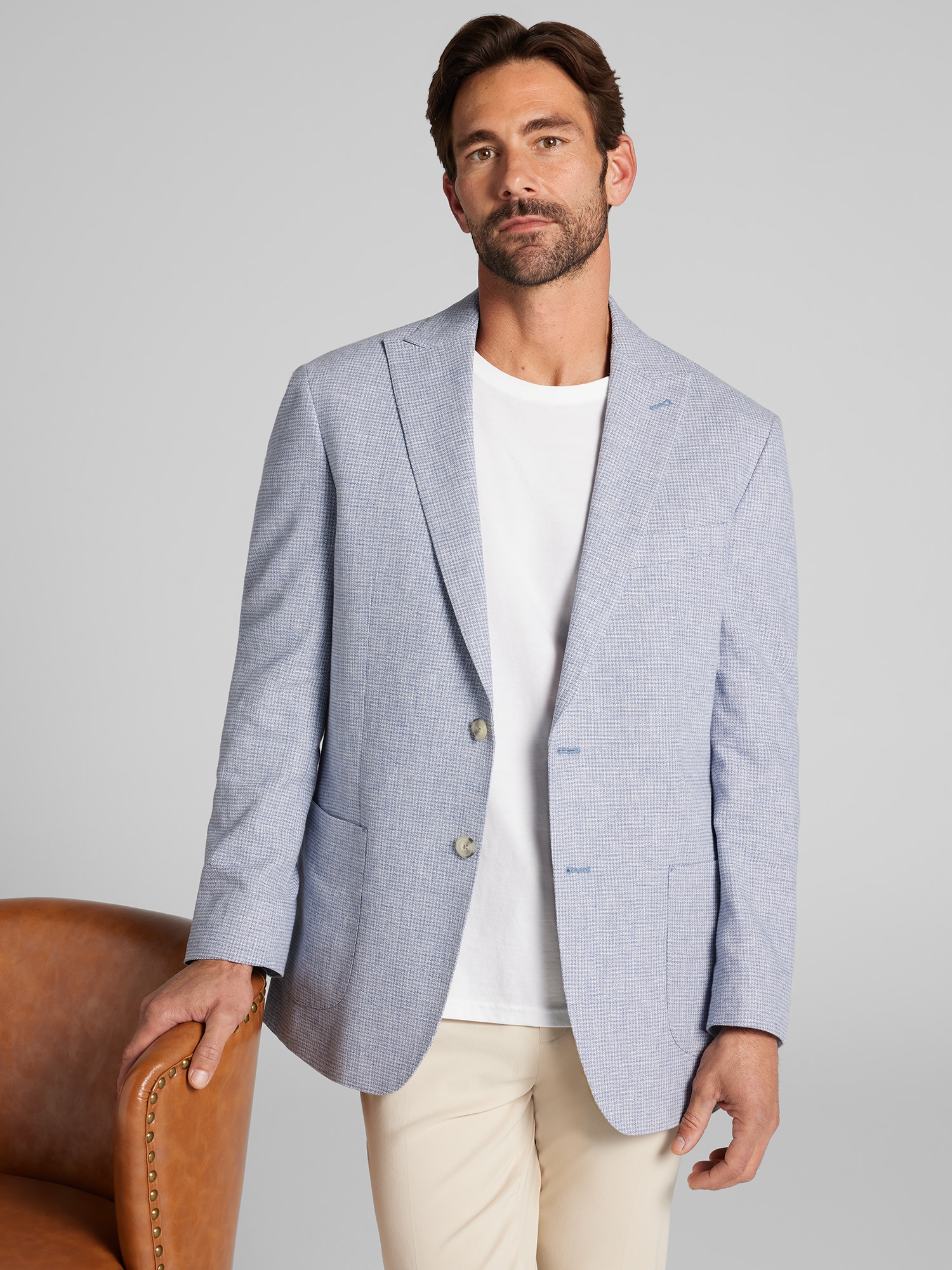 Modern Fit Check Sport Coat