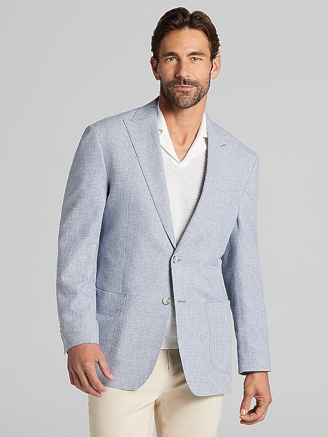 Joseph Abboud Modern Fit Check Sport Coat