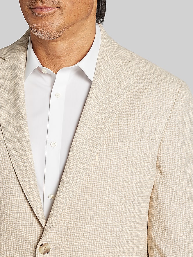 Joseph Abboud Modern Fit Linen-Blend Sport Coat
