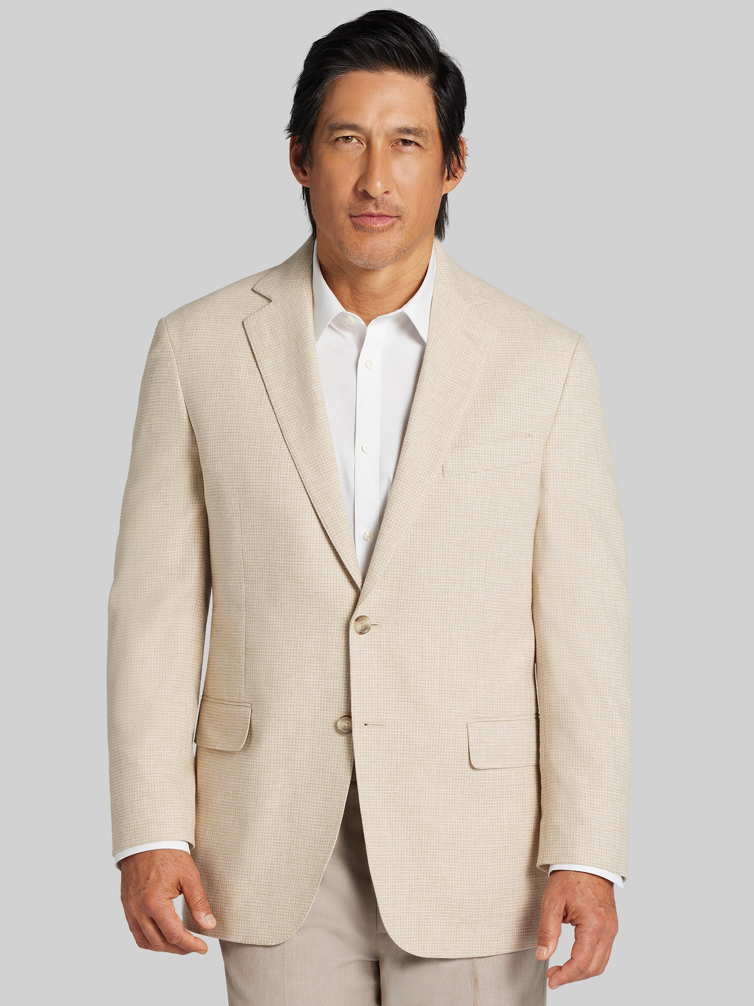 JOSEPH ABBOUD ジャケット Mサイズ Joseph Abboud Classic Fit Windowpane Sport Coat, Orchid Windowpane
