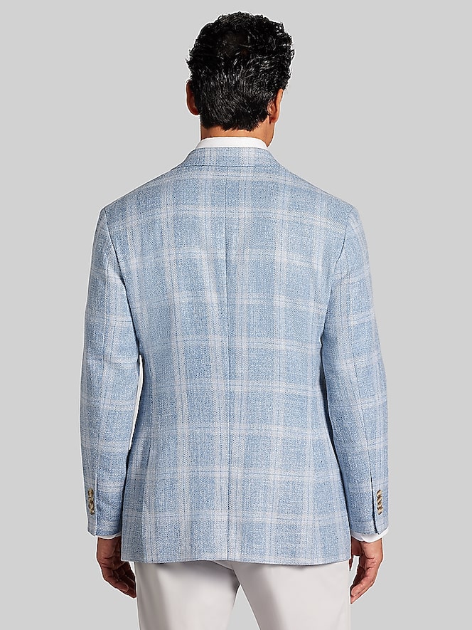 Joseph Abboud Modern Fit Plaid Sport Coat