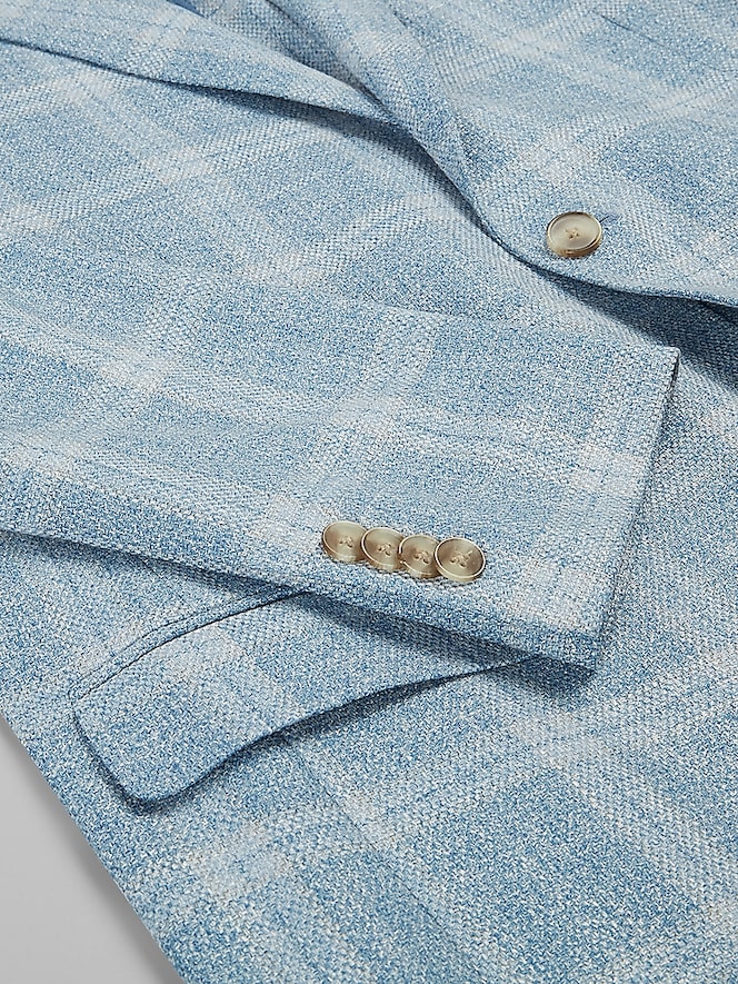 Joseph Abboud Modern Fit Plaid Sport Coat