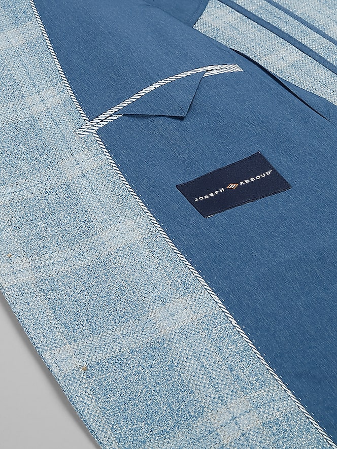 Joseph Abboud Modern Fit Plaid Sport Coat