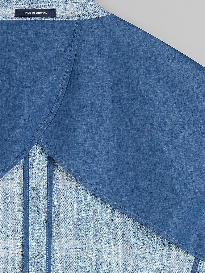 Joseph Abboud Modern Fit Plaid Sport Coat