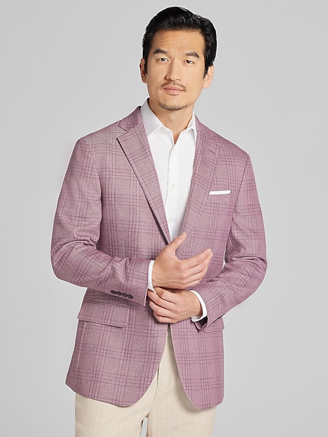 Wilke-Rodriguez Modern Fit Plaid Sport Coat