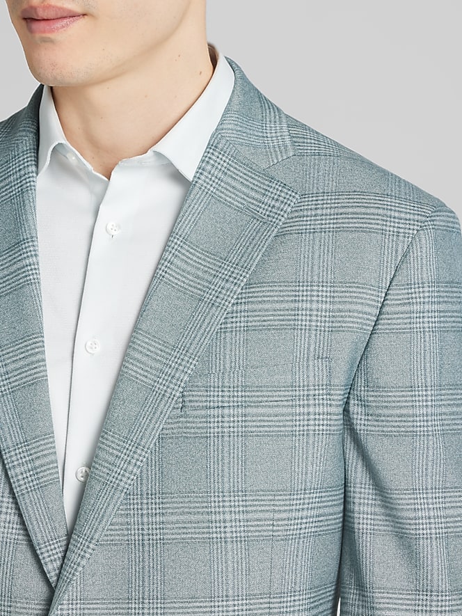 Wilke-Rodriguez Modern Fit Plaid Sport Coat