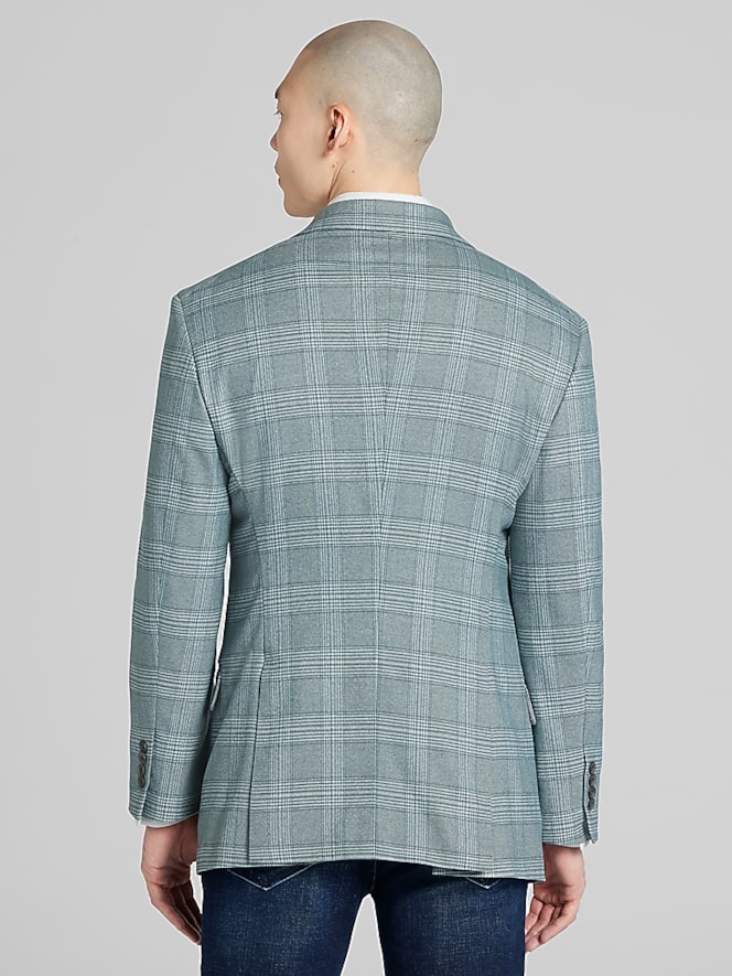 Wilke-Rodriguez Modern Fit Plaid Sport Coat