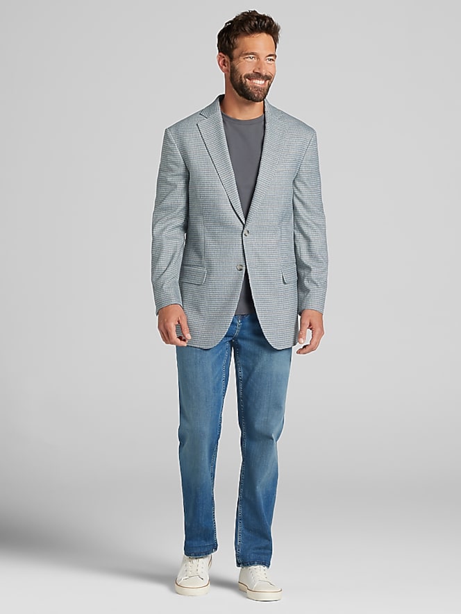 Wilke-Rodriguez Modern Fit Check Sport Coat