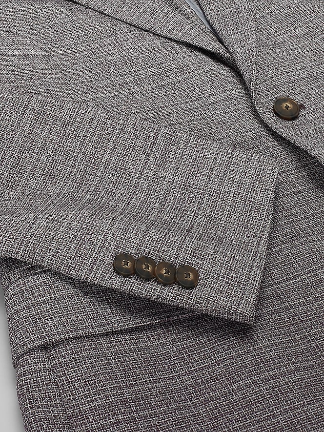 Awearness Kenneth Cole Modern Fit Plaid Sport Coat