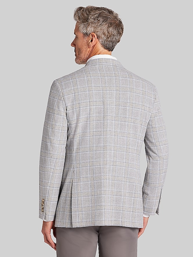 Joseph Abboud Modern Fit Plaid Sport Coat