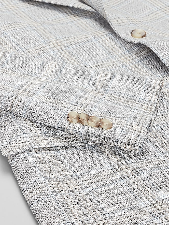 Joseph Abboud Modern Fit Plaid Sport Coat