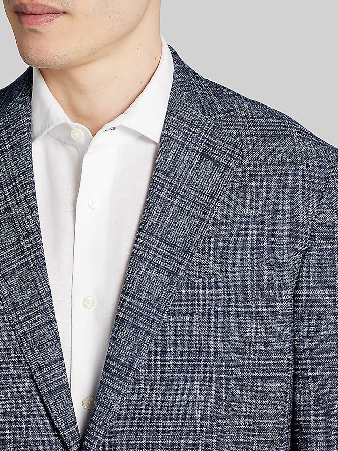 Joseph Abboud Modern Fit Plaid Sport Coat
