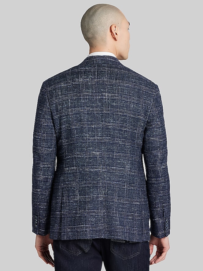 Joseph Abboud Modern Fit Plaid Sport Coat