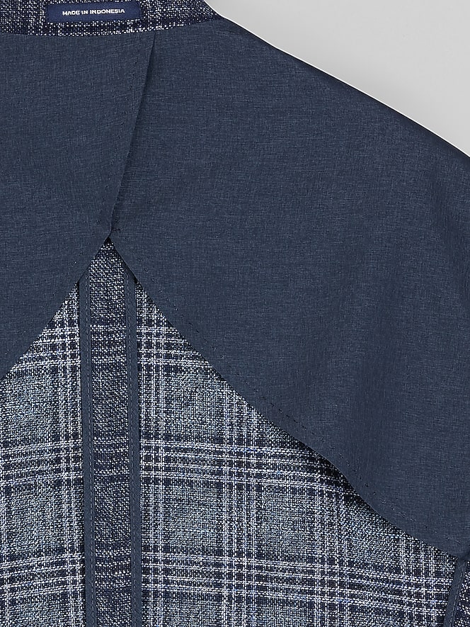 Joseph Abboud Modern Fit Plaid Sport Coat