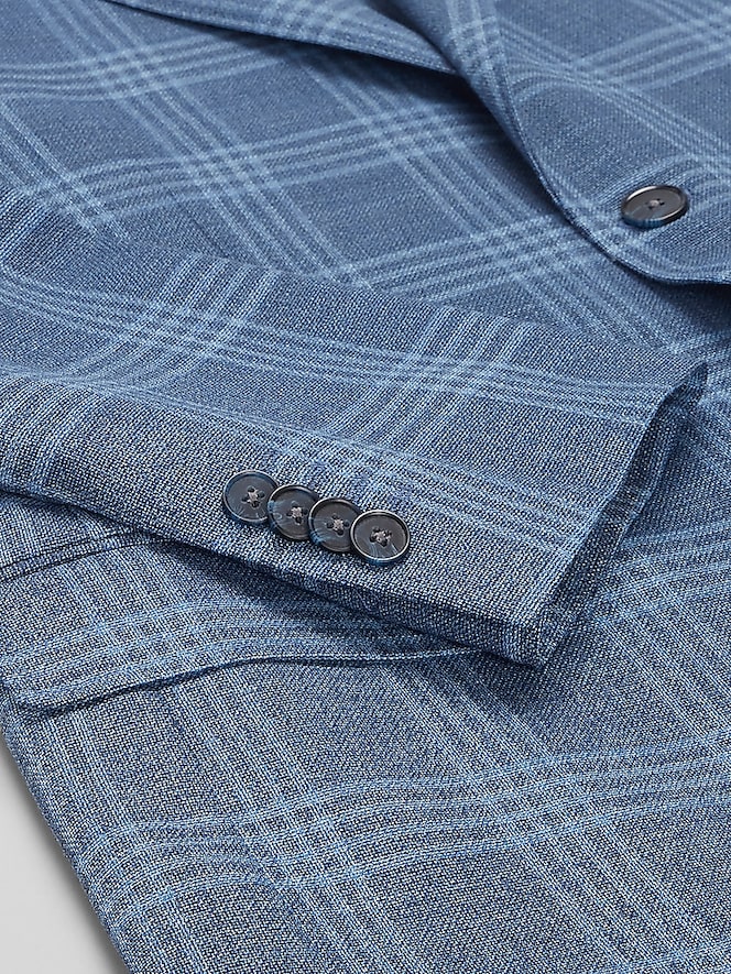 Joseph Abboud Modern Fit Plaid Sport Coat
