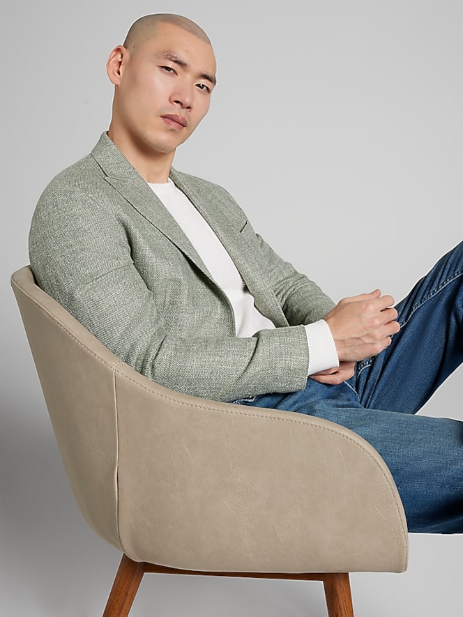 Joseph Abboud Modern Fit Tic Sport Coat