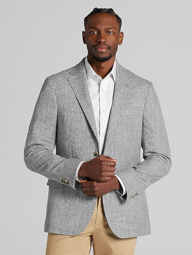 Joseph Abboud Classic Fit Plaid Sportcoat