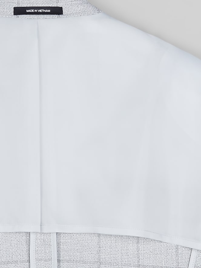 Awearness Kenneth Cole Modern Windowpane Fit Sport Coat