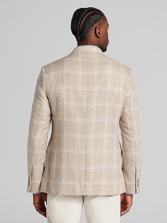 Joseph Abboud Modern Fit Plaid Sportcoat