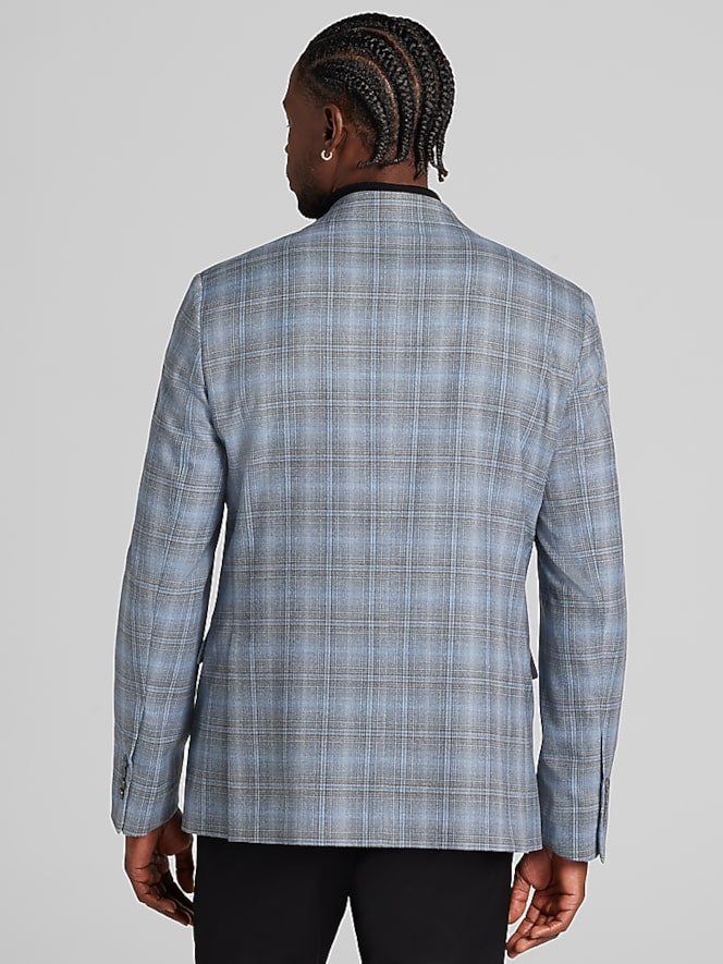 Joseph Abboud Classic Fit Plaid Sport Coat