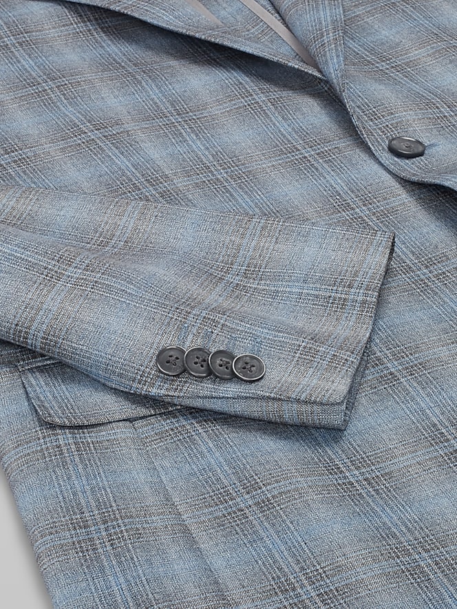 Joseph Abboud Classic Fit Plaid Sport Coat