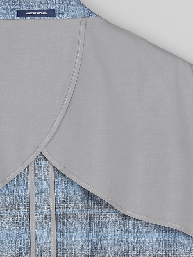 Joseph Abboud Classic Fit Plaid Sport Coat