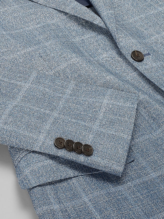 Awearness Kenneth Cole Modern Fit Windowpane Plaid Sport Coat