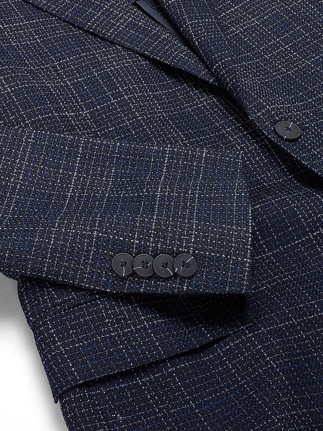 Awearness Kenneth Cole Modern Fit Plaid Sport Coat