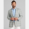 Joseph Abboud Modern Fit Plaid Sport Coat