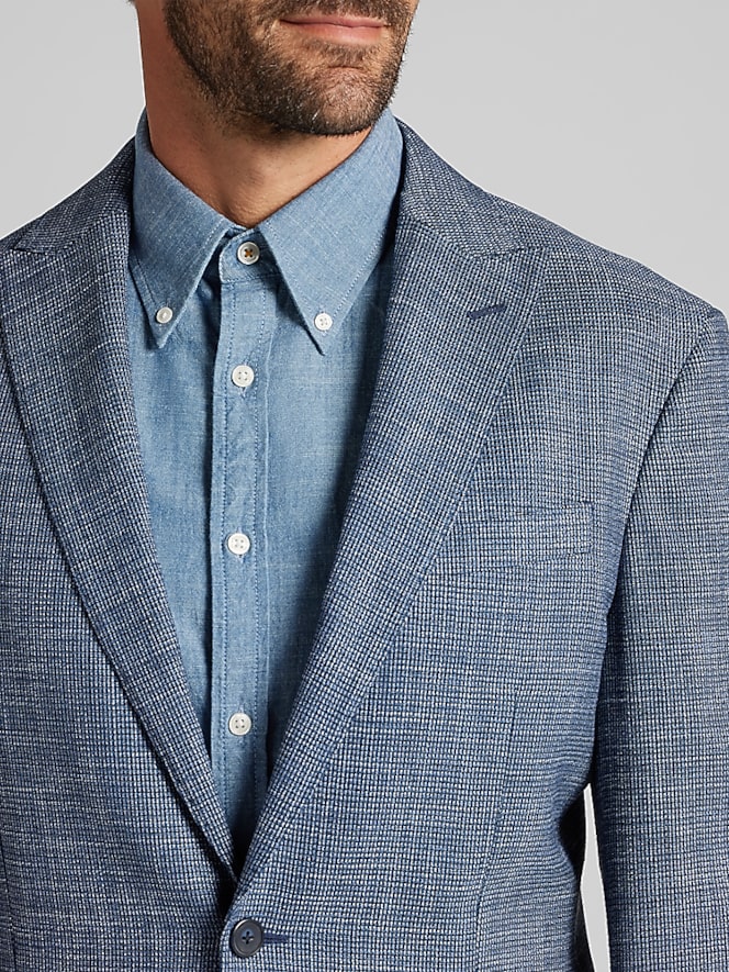 Awearness Kenneth Cole Modern Fit Tic Sport Coat