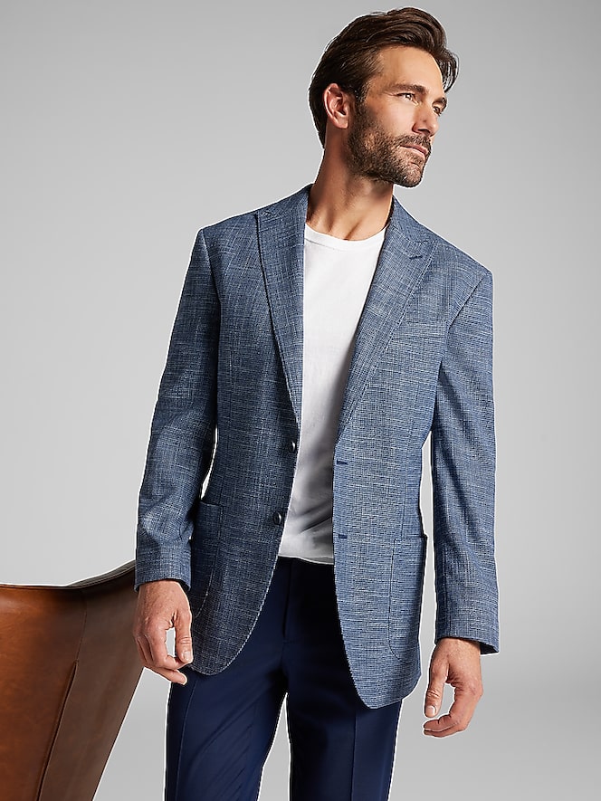 Awearness Kenneth Cole Modern Fit Tic Sport Coat