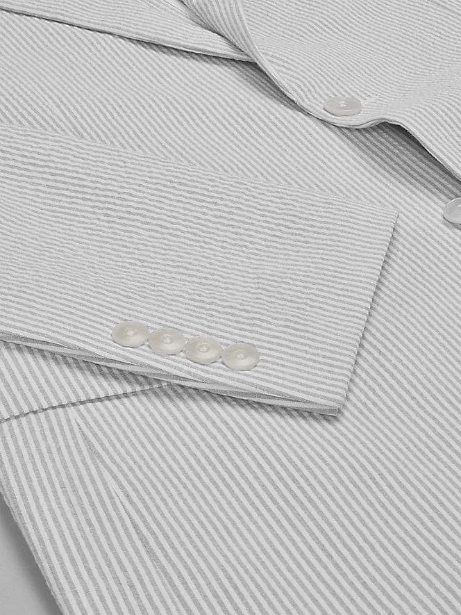 Wilke-Rodriguez Wilke-Rodriguez Modern Fit Cotton Blend Sportcoat