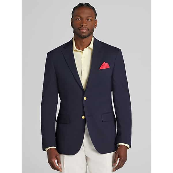 Joseph Abboud Men's Classic Fit Blazer Navy - Size: 44 Regular